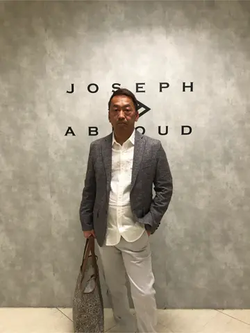 JOSEPH ABBOUD 佐藤 コーディネート画像