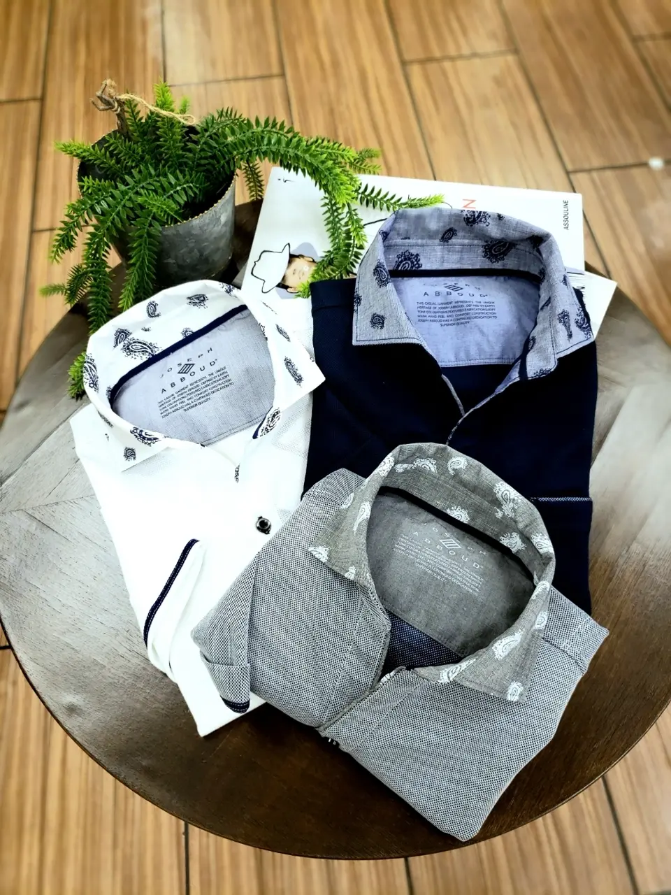 JOSEPH ABBOUD 中西 コーディネート画像