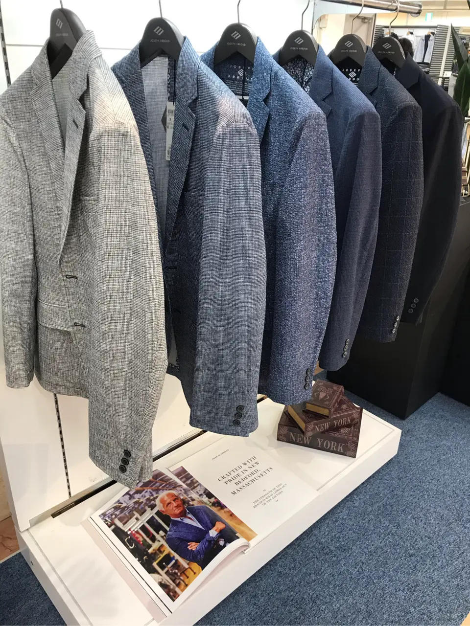 JOSEPH ABBOUD 増田 コーディネート画像