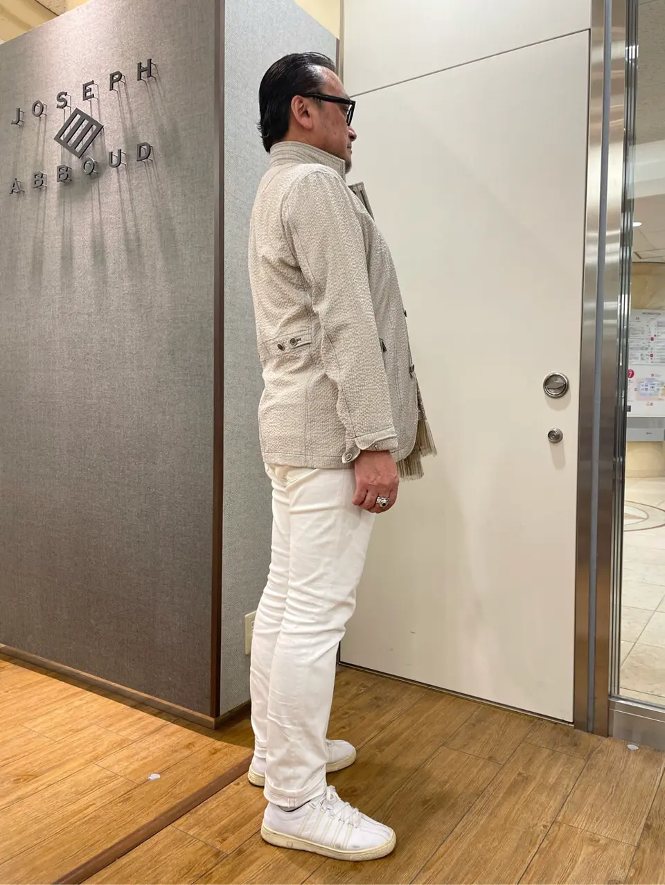 JOSEPH ABBOUD 辰見 コーディネート画像