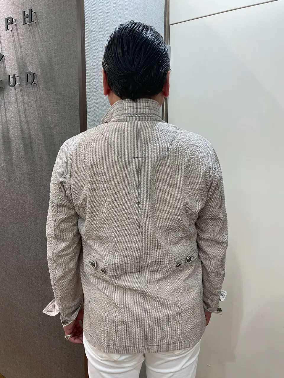 JOSEPH ABBOUD 辰見 コーディネート画像