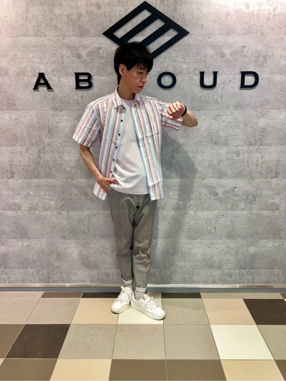 JOSEPH ABBOUD 足立 コーディネート画像