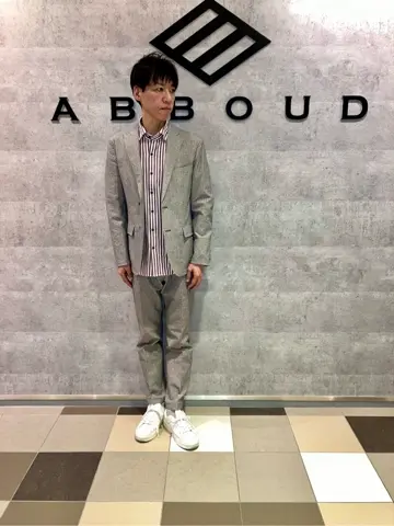 JOSEPH ABBOUD 足立 コーディネート画像