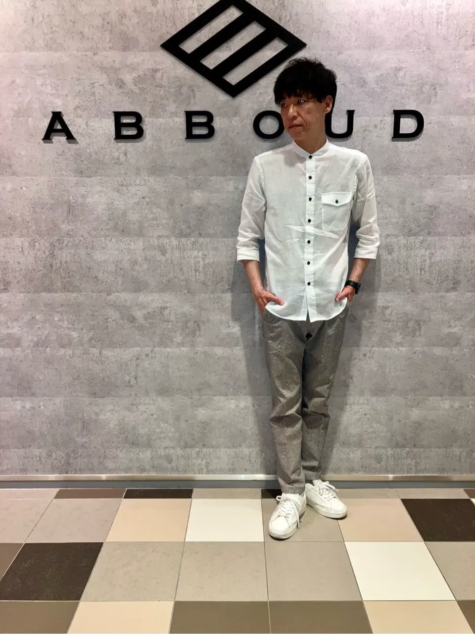 JOSEPH ABBOUD 足立 コーディネート画像