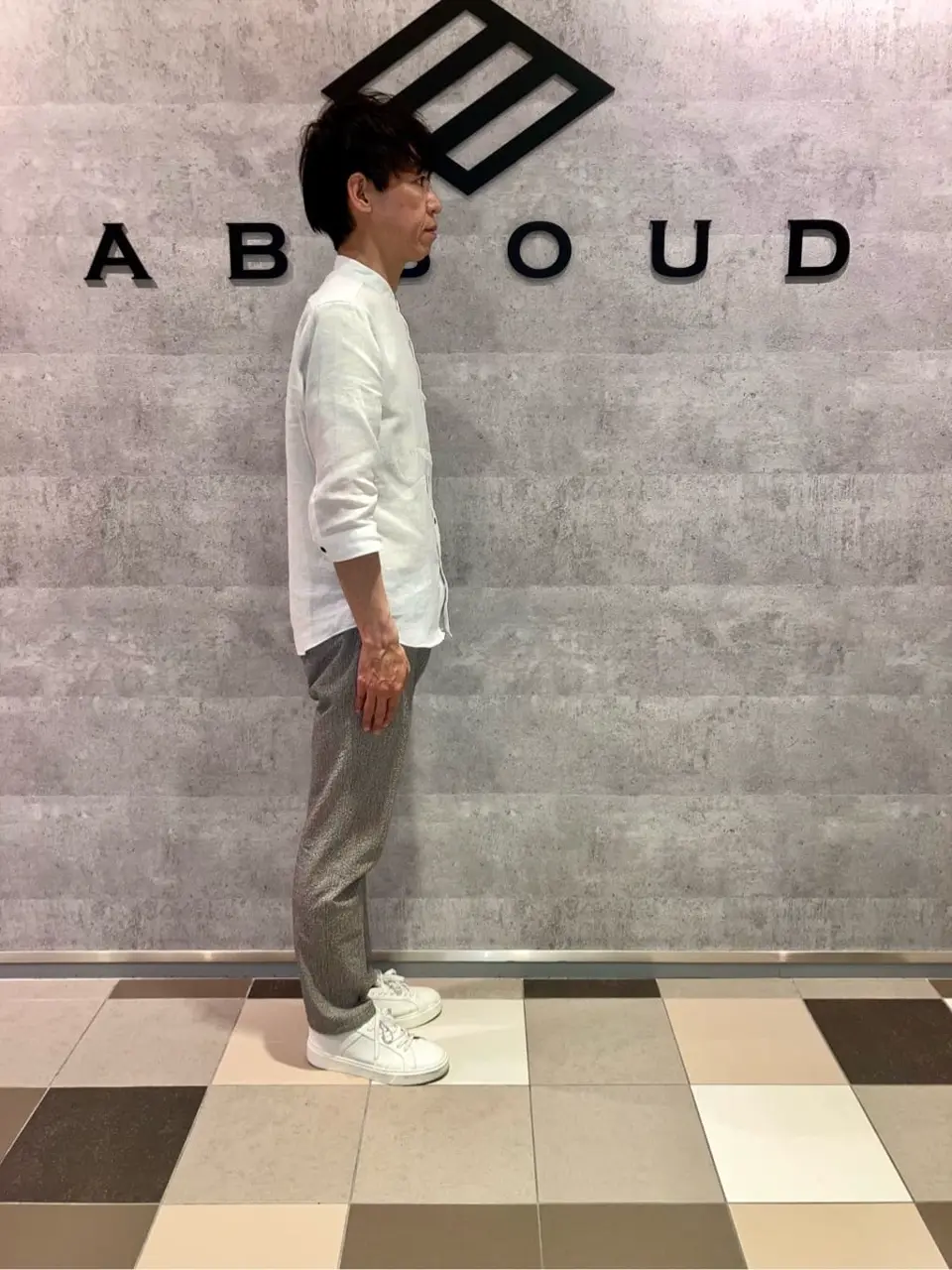 JOSEPH ABBOUD 足立 コーディネート画像