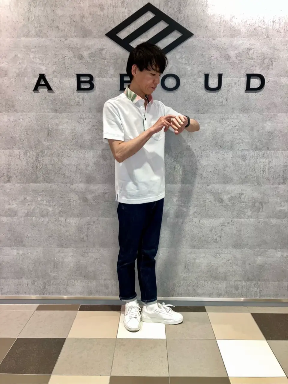 JOSEPH ABBOUD 足立 コーディネート画像