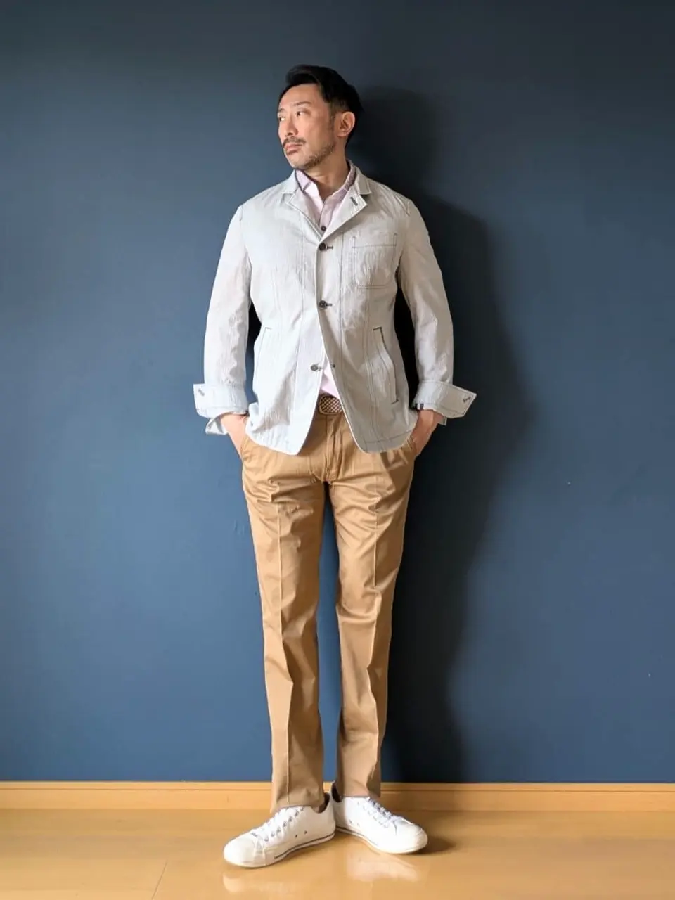 JOSEPH ABBOUD 安東 コーディネート画像