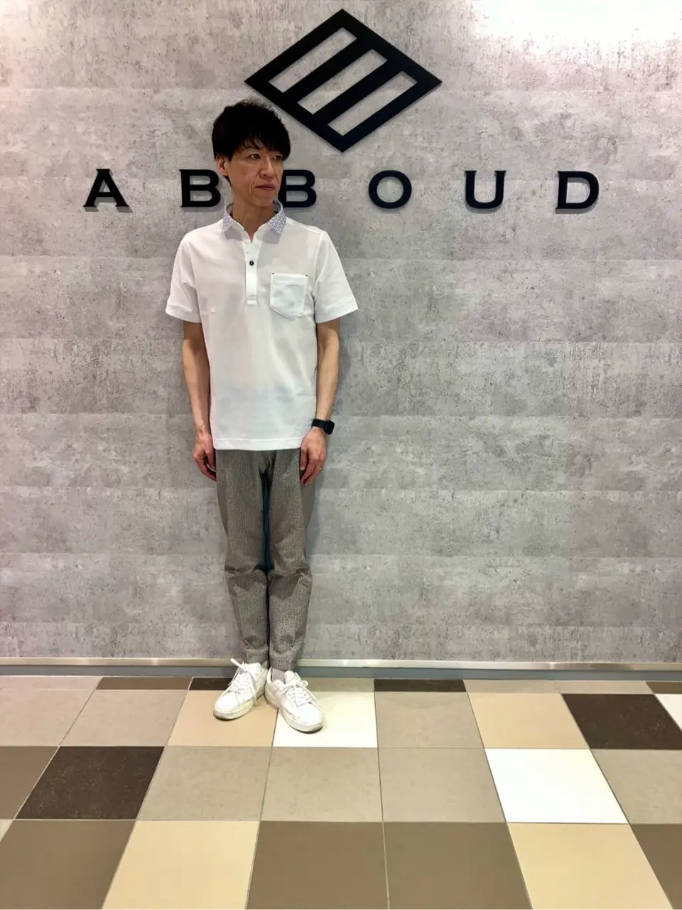 JOSEPH ABBOUD 足立 コーディネート画像