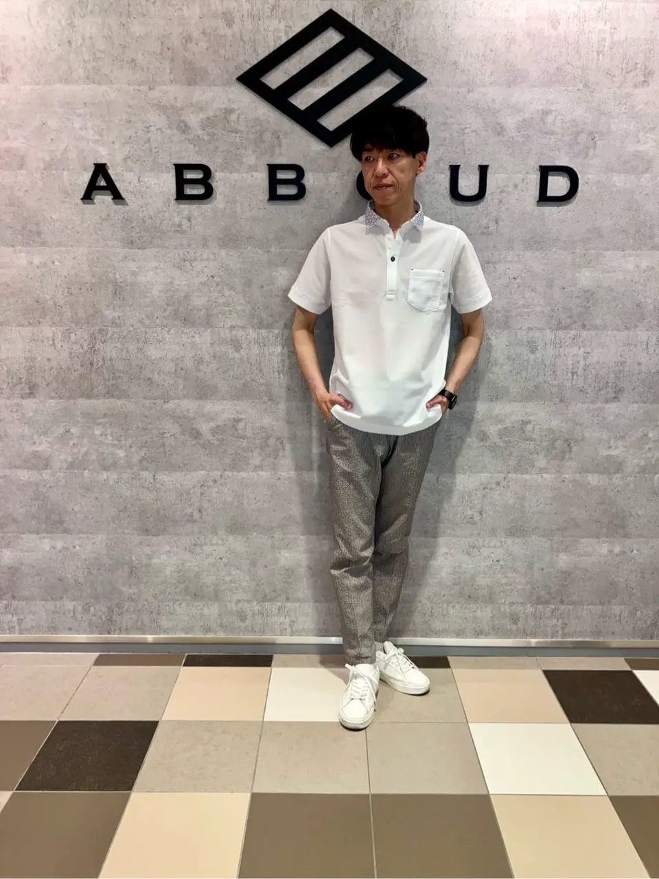 JOSEPH ABBOUD 足立 コーディネート画像