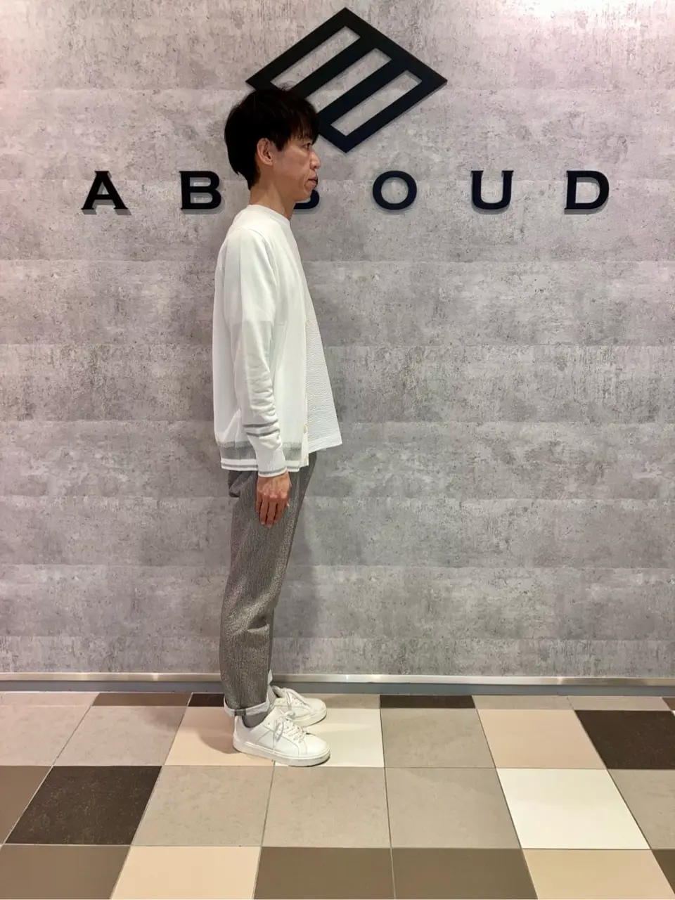 JOSEPH ABBOUD 足立 コーディネート画像