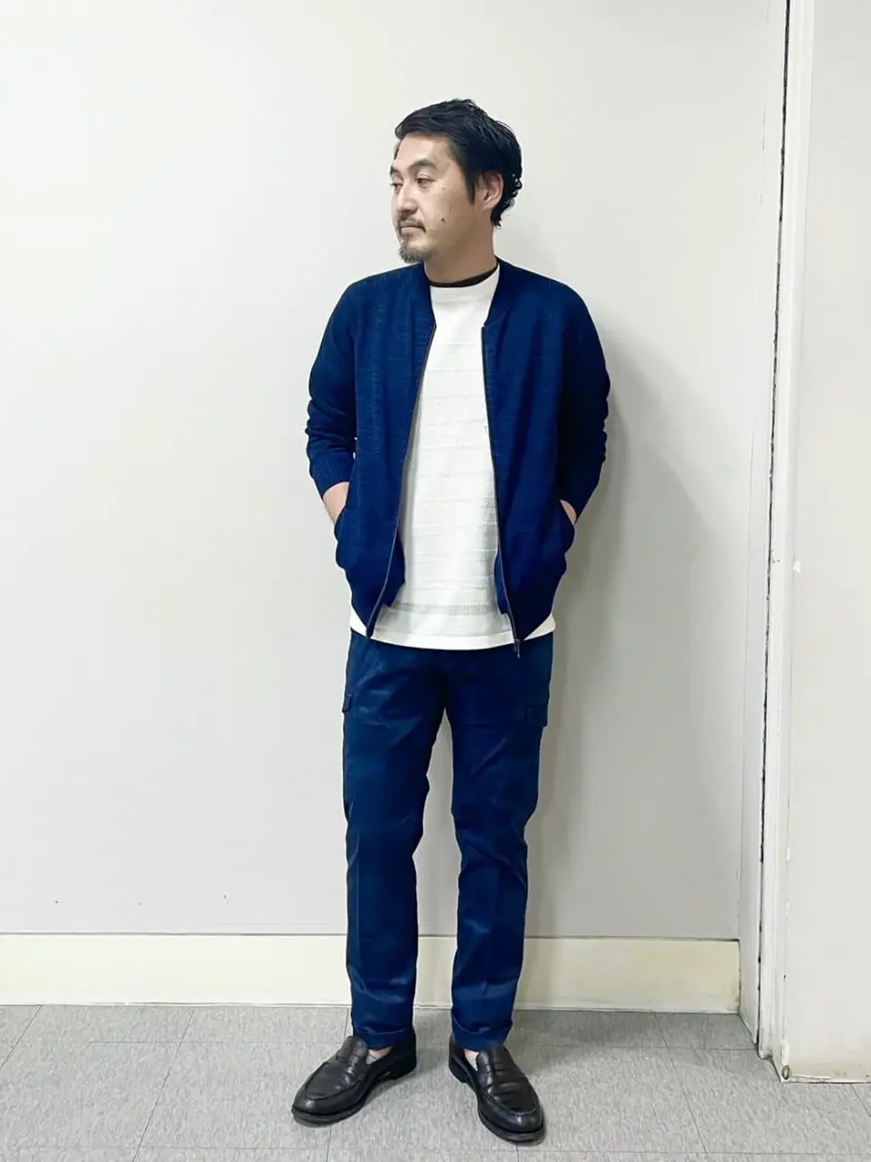 JOSEPH ABBOUD 堀口 コーディネート画像