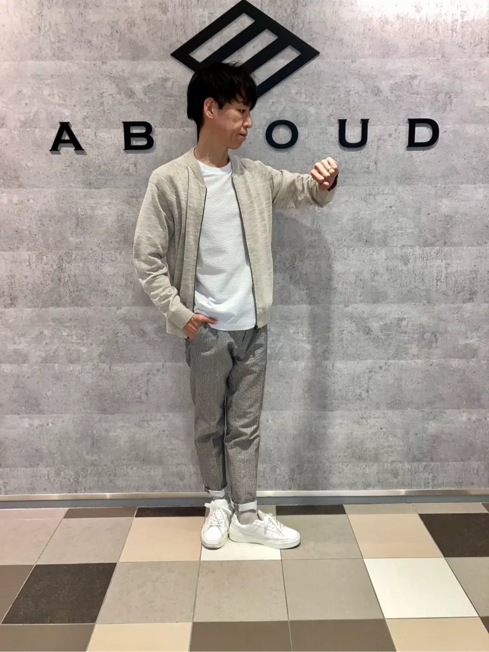 JOSEPH ABBOUD 足立 コーディネート画像