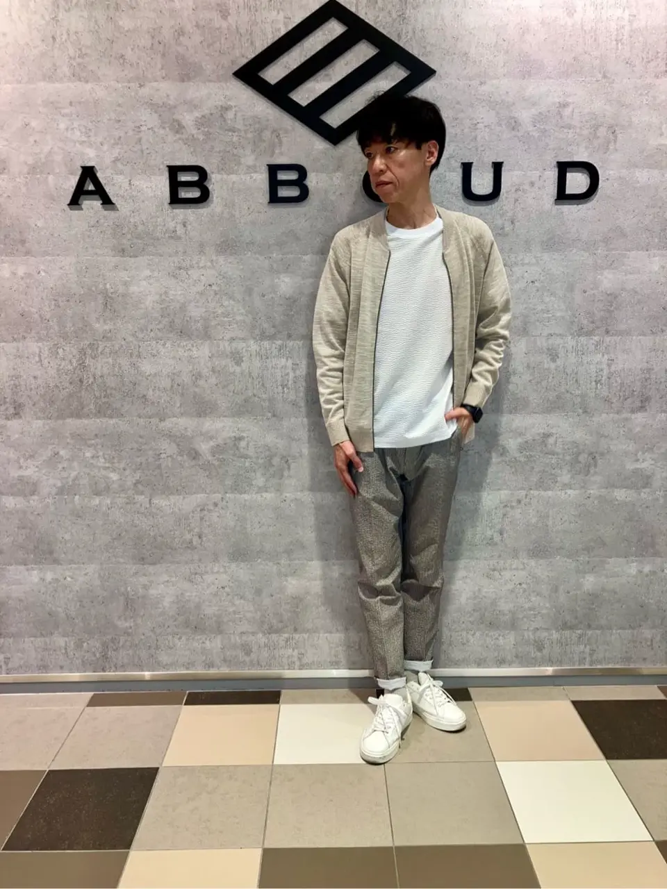 JOSEPH ABBOUD 足立 コーディネート画像