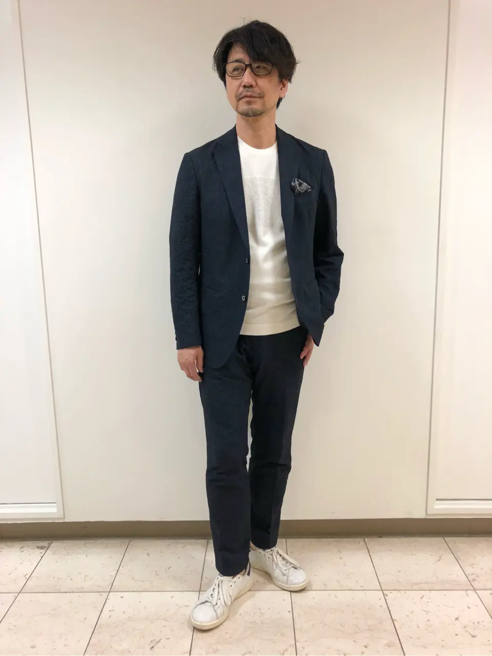 JOSEPH ABBOUD 植岡 コーディネート画像