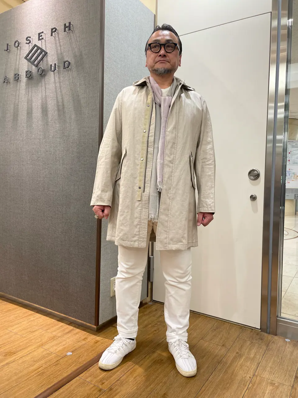 JOSEPH ABBOUD 辰見 コーディネート画像