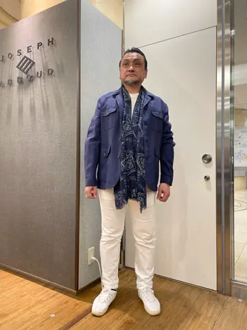 JOSEPH ABBOUD 辰見 コーディネート画像