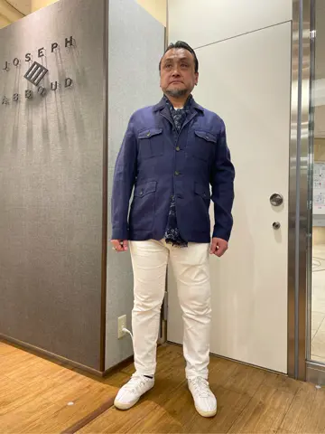 JOSEPH ABBOUD 辰見 コーディネート画像