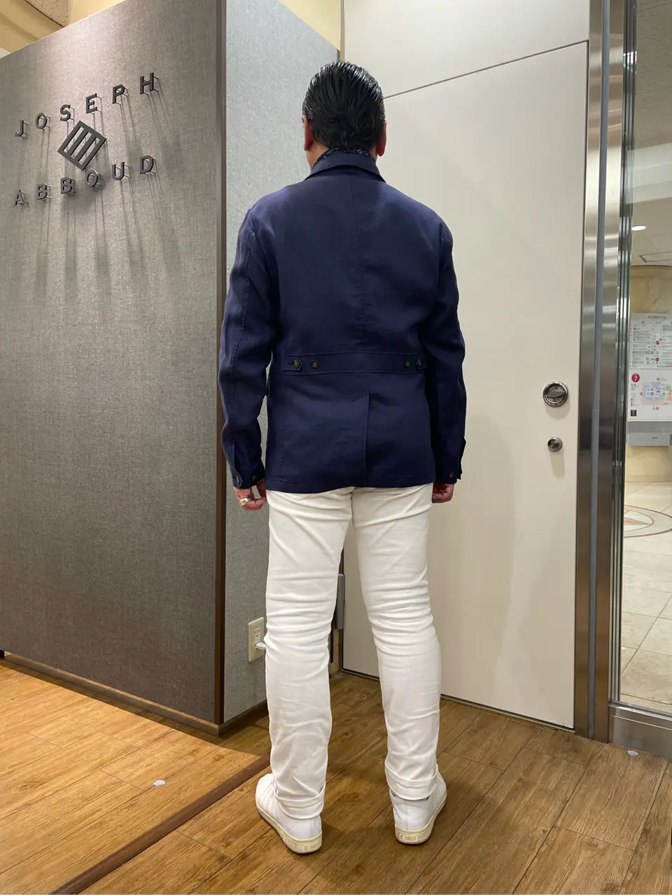 JOSEPH ABBOUD 辰見 コーディネート画像