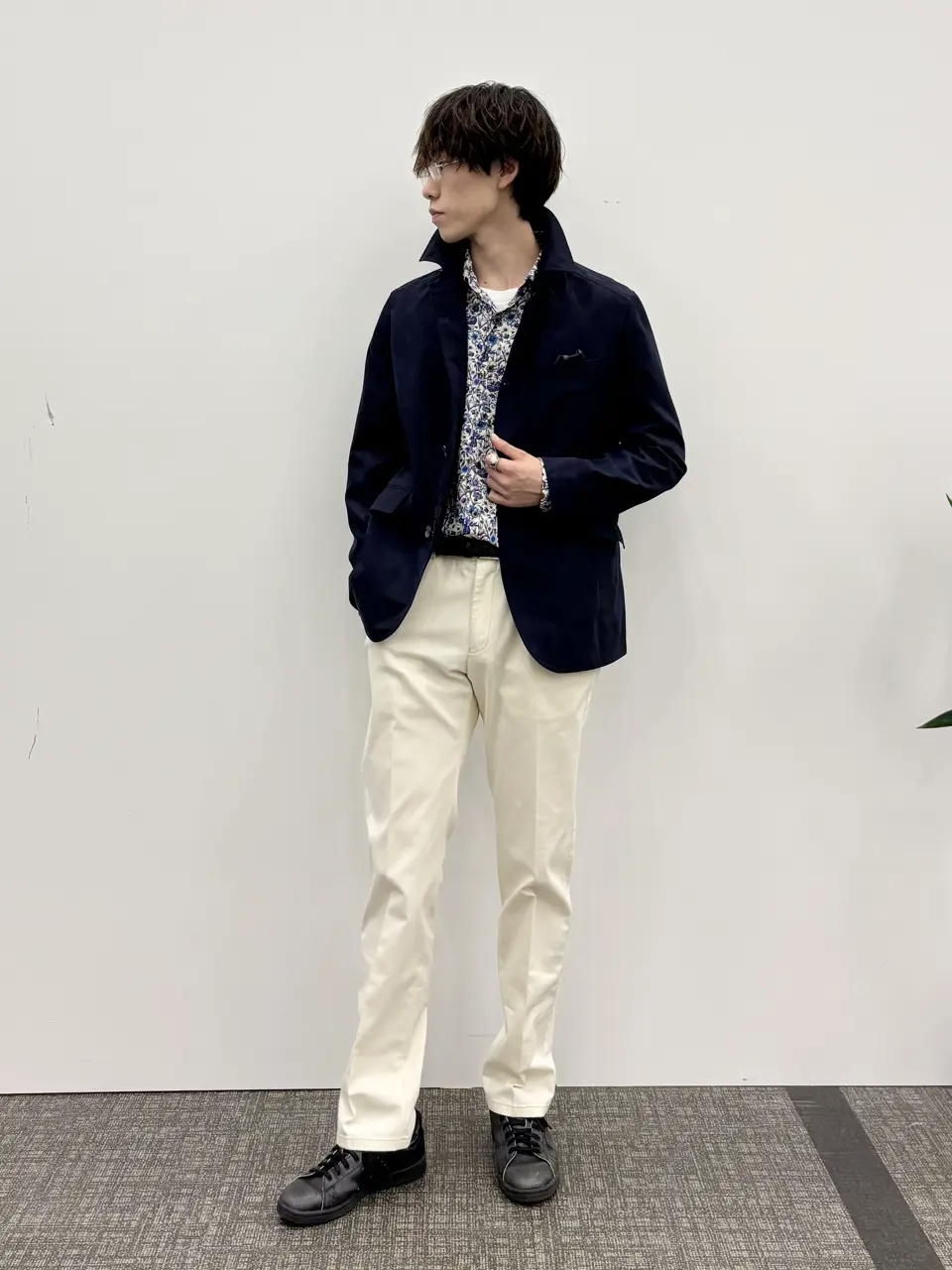 【大きいサイズ　洗える】ジョセフアブード　ジャケット　スタンドカラー　綿ニット 大きいサイズ 洗える】ジョセフアブード ジャケット スタンド