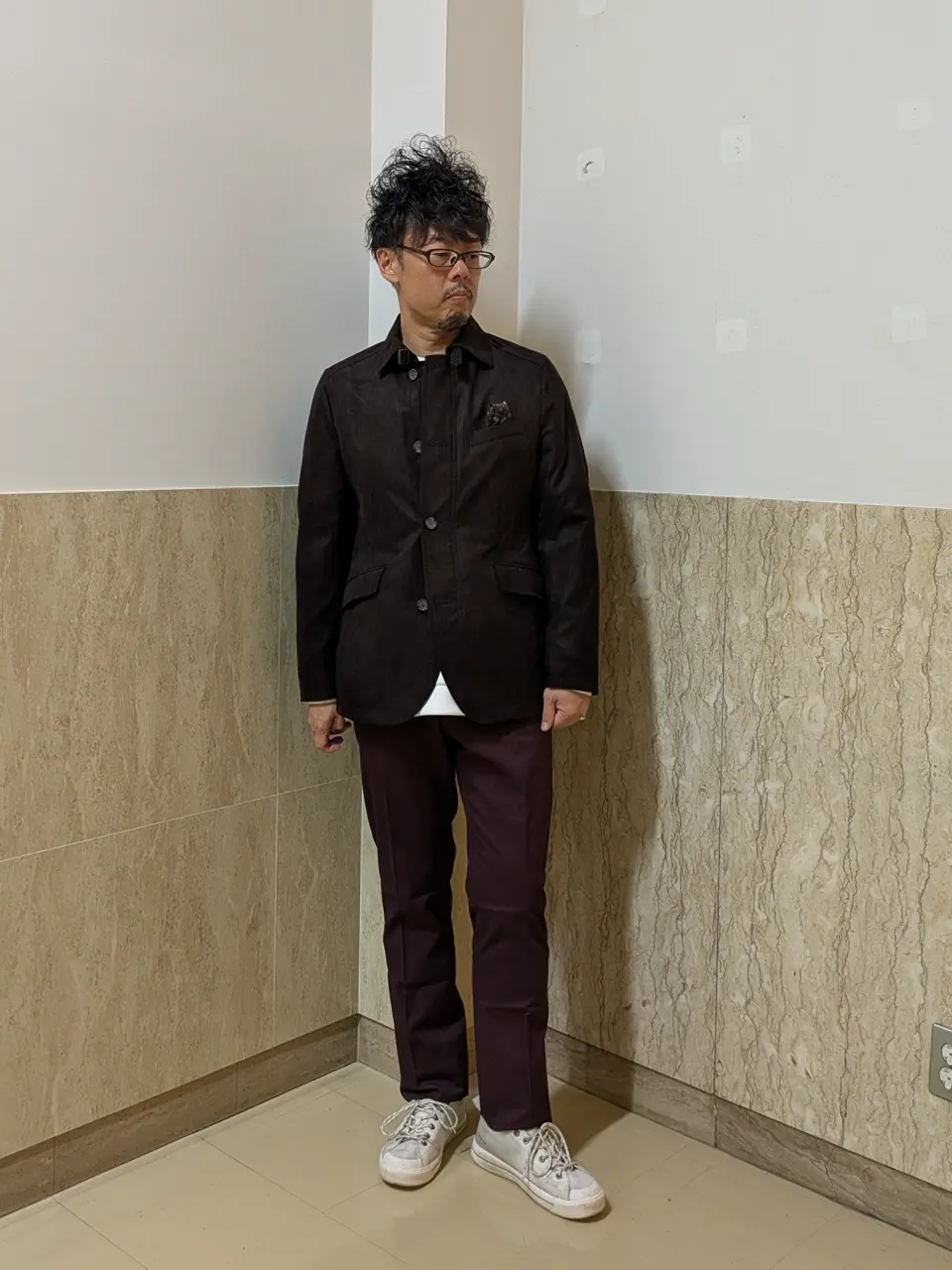 JOSEPH ABBOUD 橋場 コーディネート画像