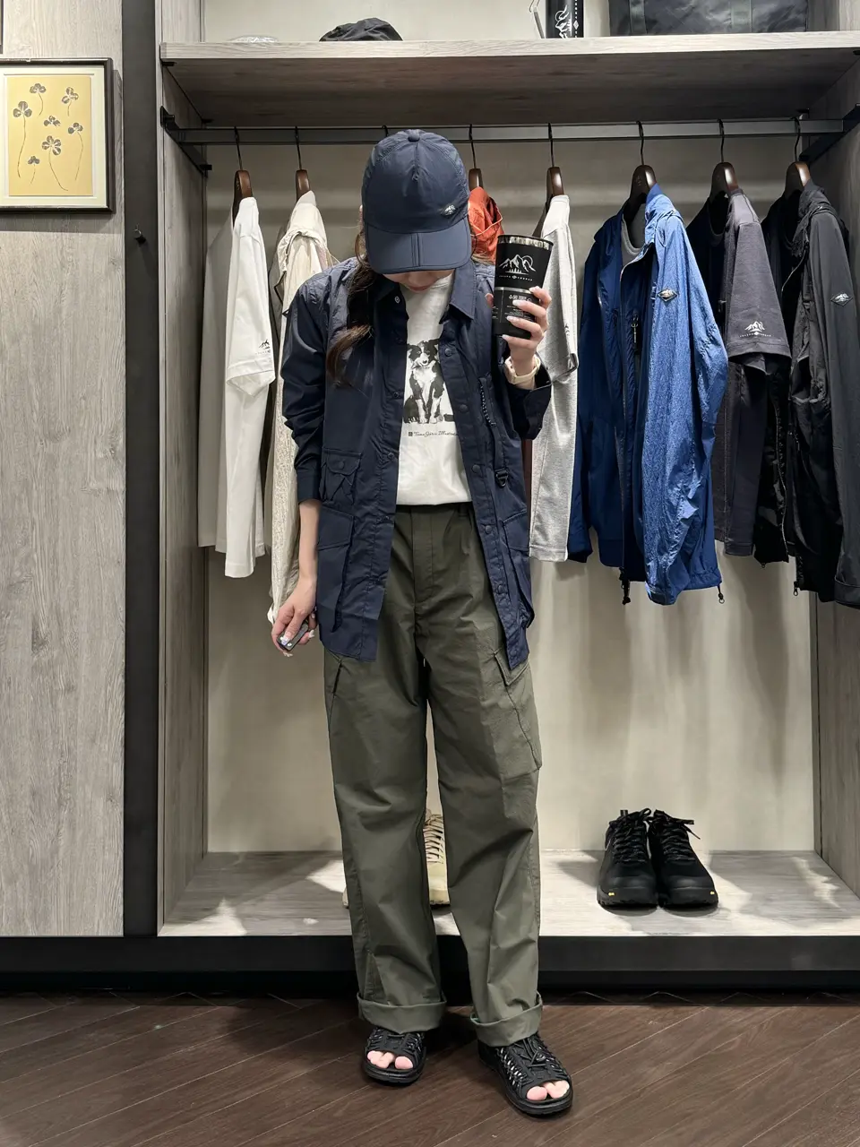 JOSEPH ABBOUD MOUNTAIN 夛田 コーディネート画像