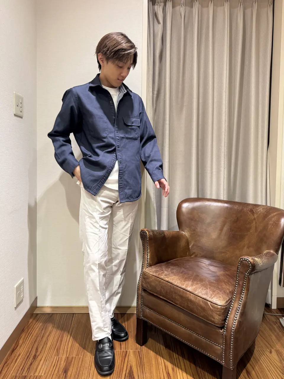 JOSEPH ABBOUD 吉田 コーディネート画像