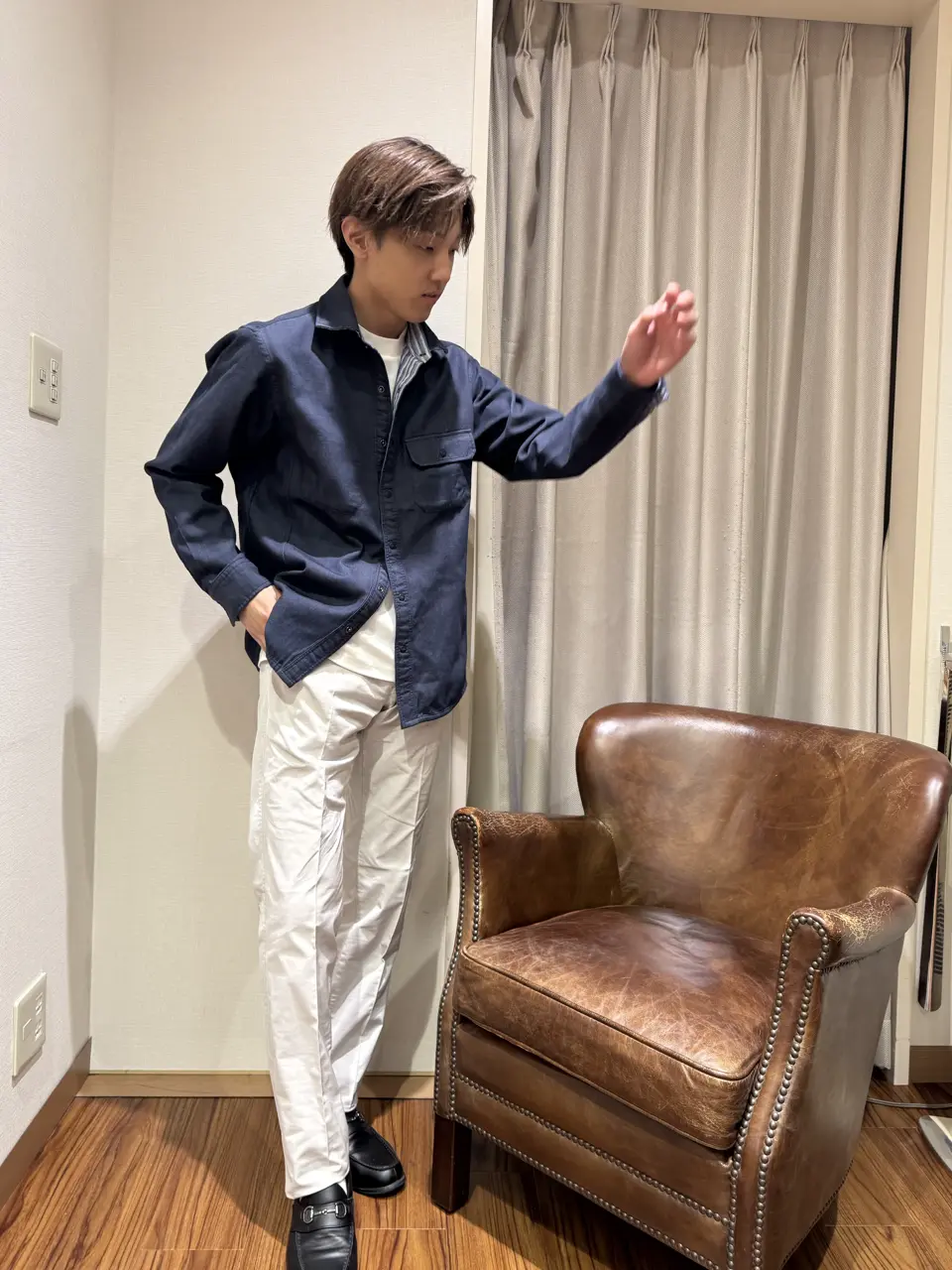 JOSEPH ABBOUD 吉田 コーディネート画像