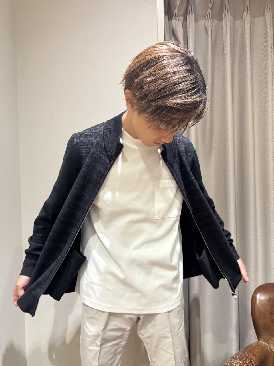 JOSEPH ABBOUD 吉田 コーディネート画像