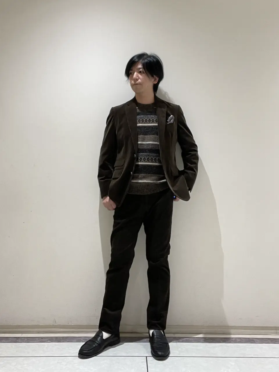 JOSEPH ABBOUD フジタ コーディネート画像