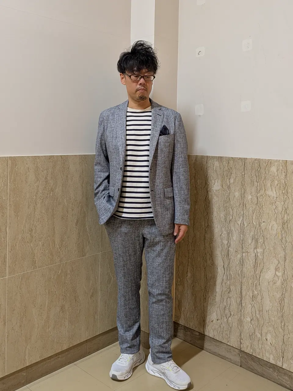 JOSEPH ABBOUD 橋場 コーディネート画像