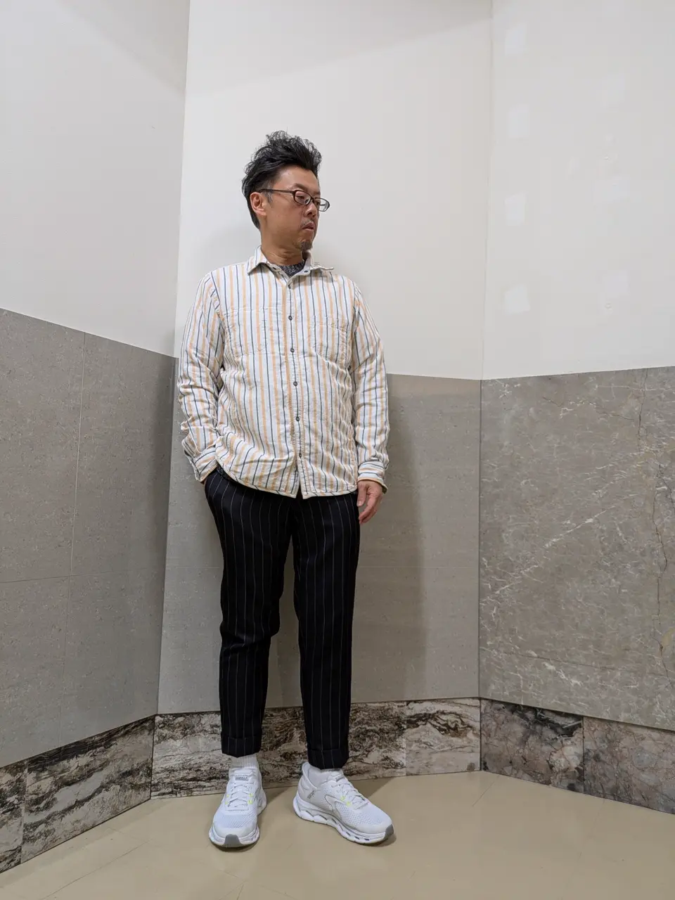 JOSEPH ABBOUD 橋場 コーディネート画像