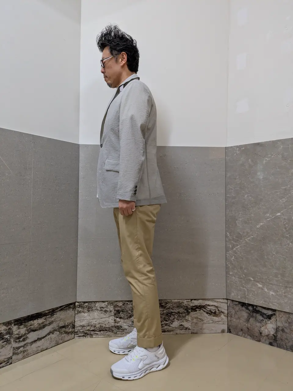 JOSEPH ABBOUD 橋場 コーディネート画像