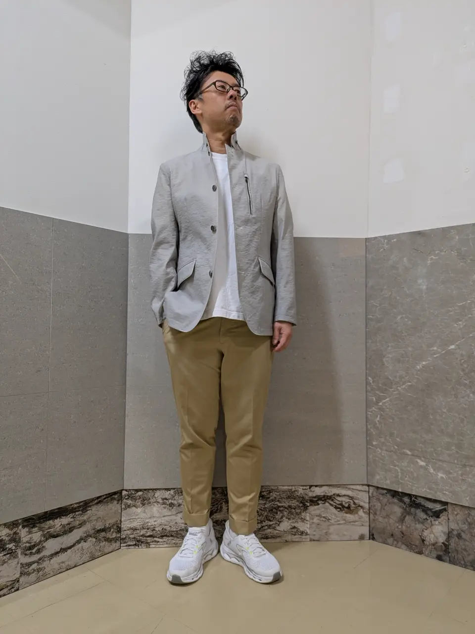 JOSEPH ABBOUD 橋場 コーディネート画像