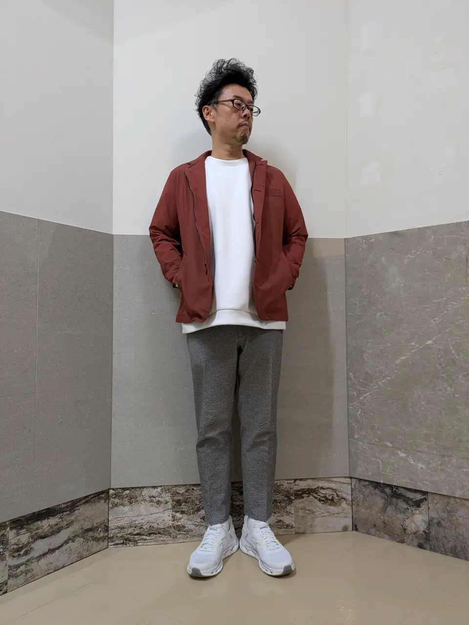 JOSEPH ABBOUD 橋場 コーディネート画像