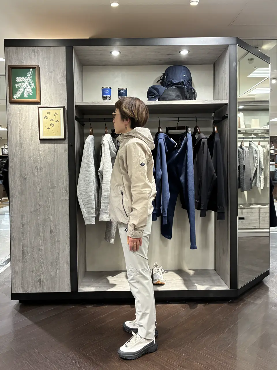 JOSEPH ABBOUD MOUNTAIN 西村 コーディネート画像