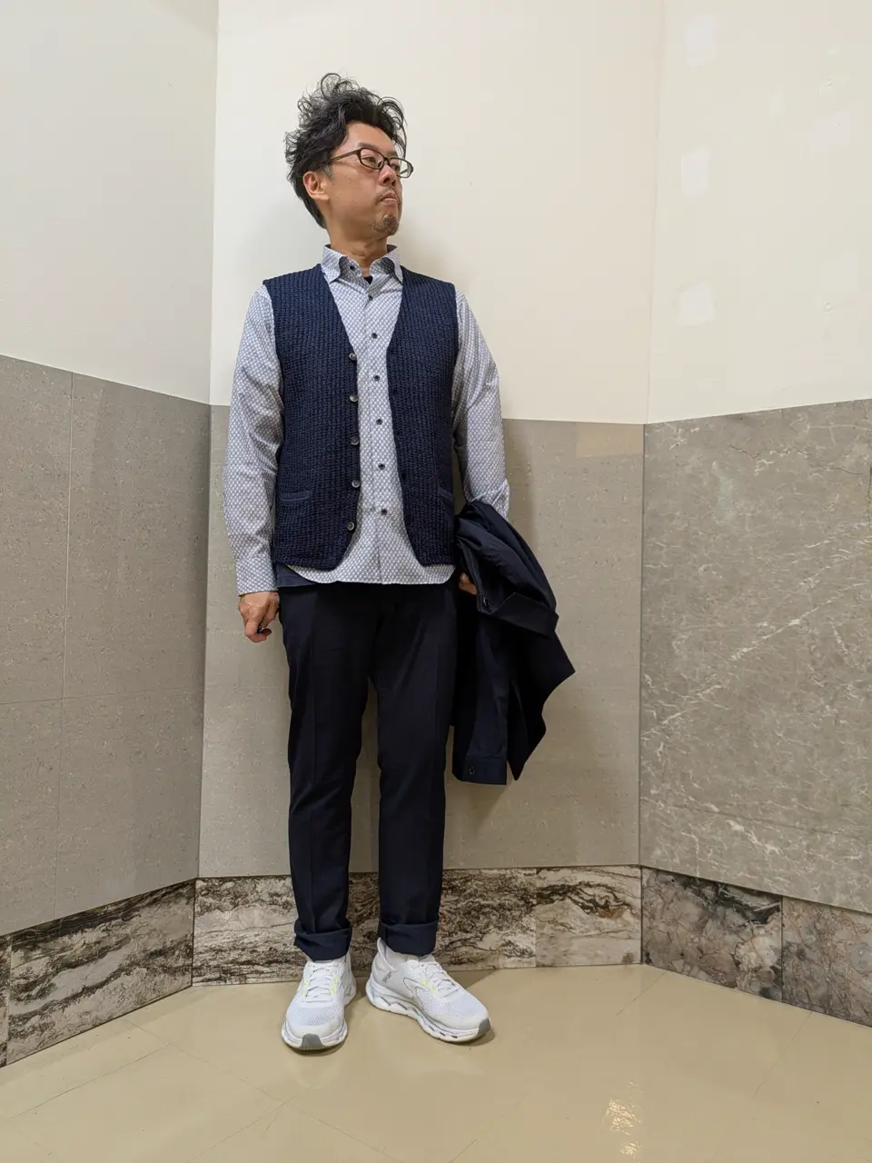 JOSEPH ABBOUD 橋場 コーディネート画像