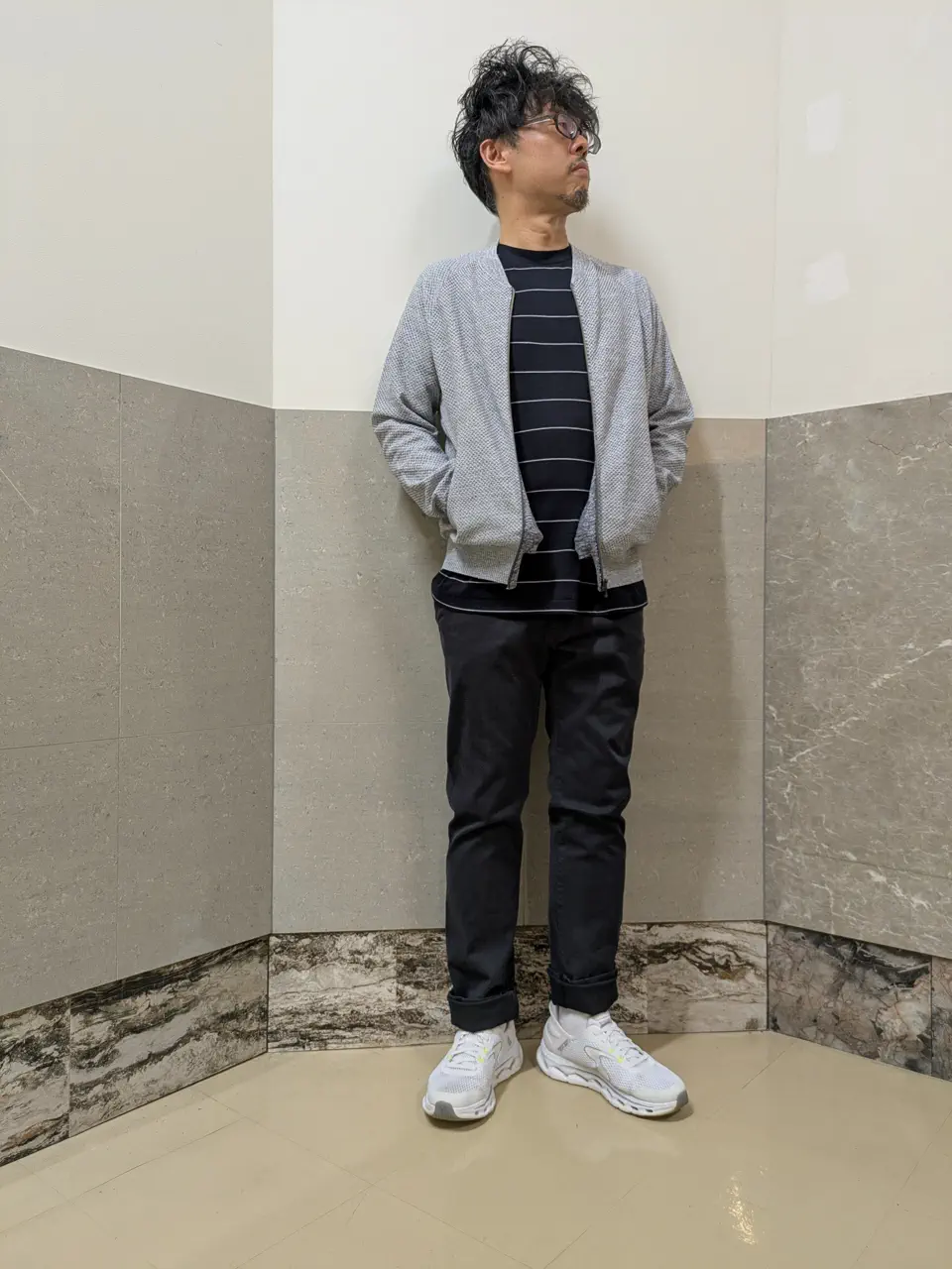 JOSEPH ABBOUD 橋場 コーディネート画像