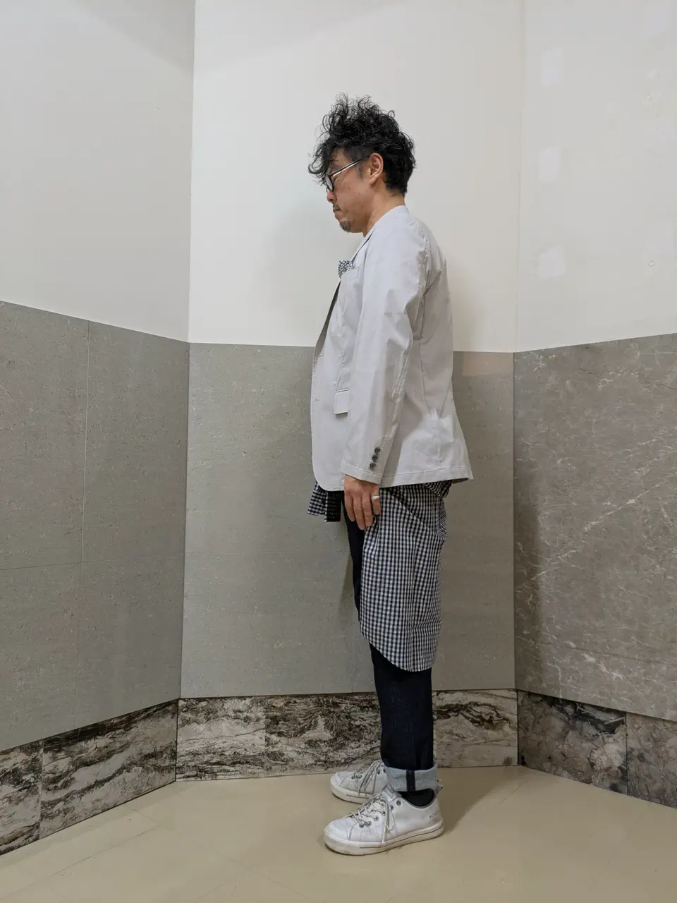 JOSEPH ABBOUD 橋場 コーディネート画像