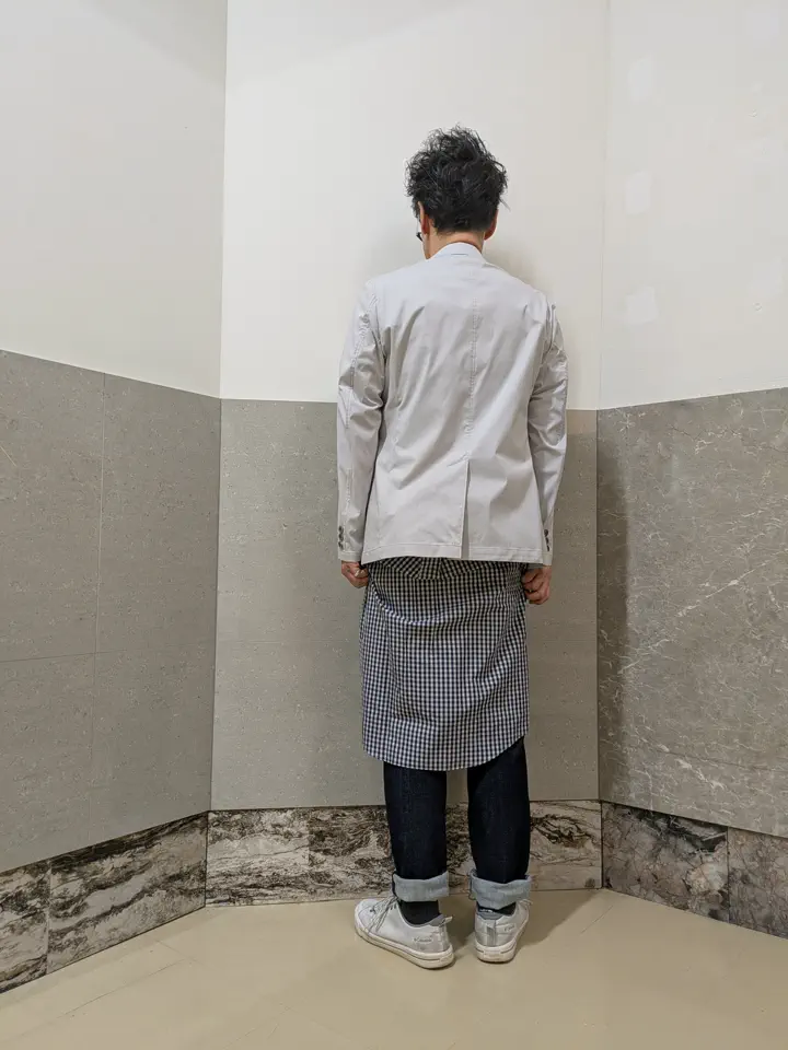 JOSEPH ABBOUD 橋場 コーディネート画像