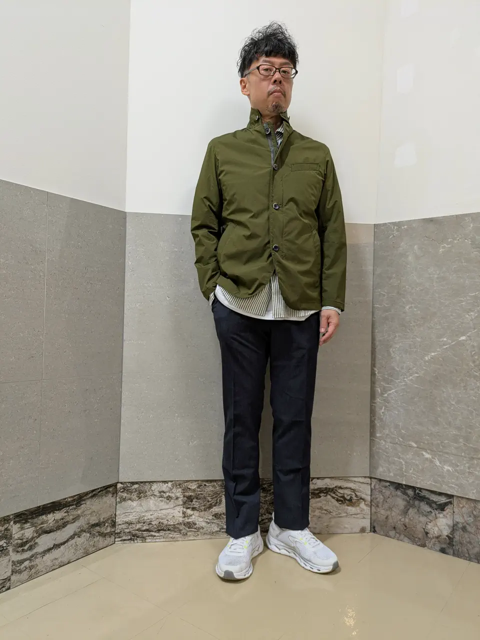 JOSEPH ABBOUD 橋場 コーディネート画像