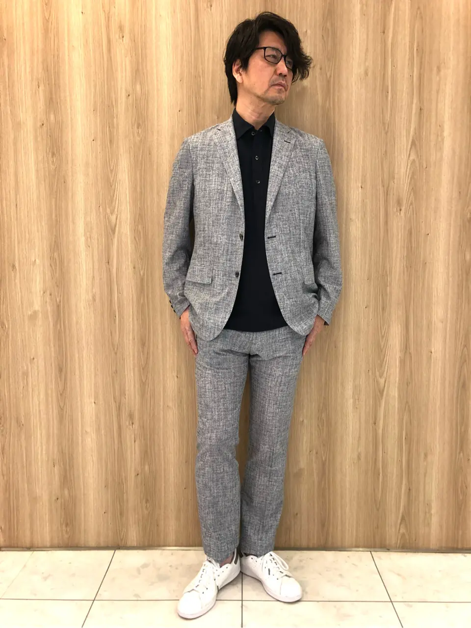 JOSEPH ABBOUD 植岡 コーディネート画像