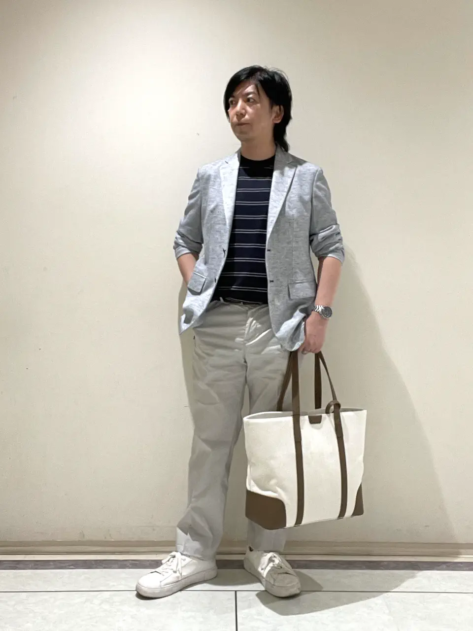 JOSEPH ABBOUD フジタ コーディネート画像
