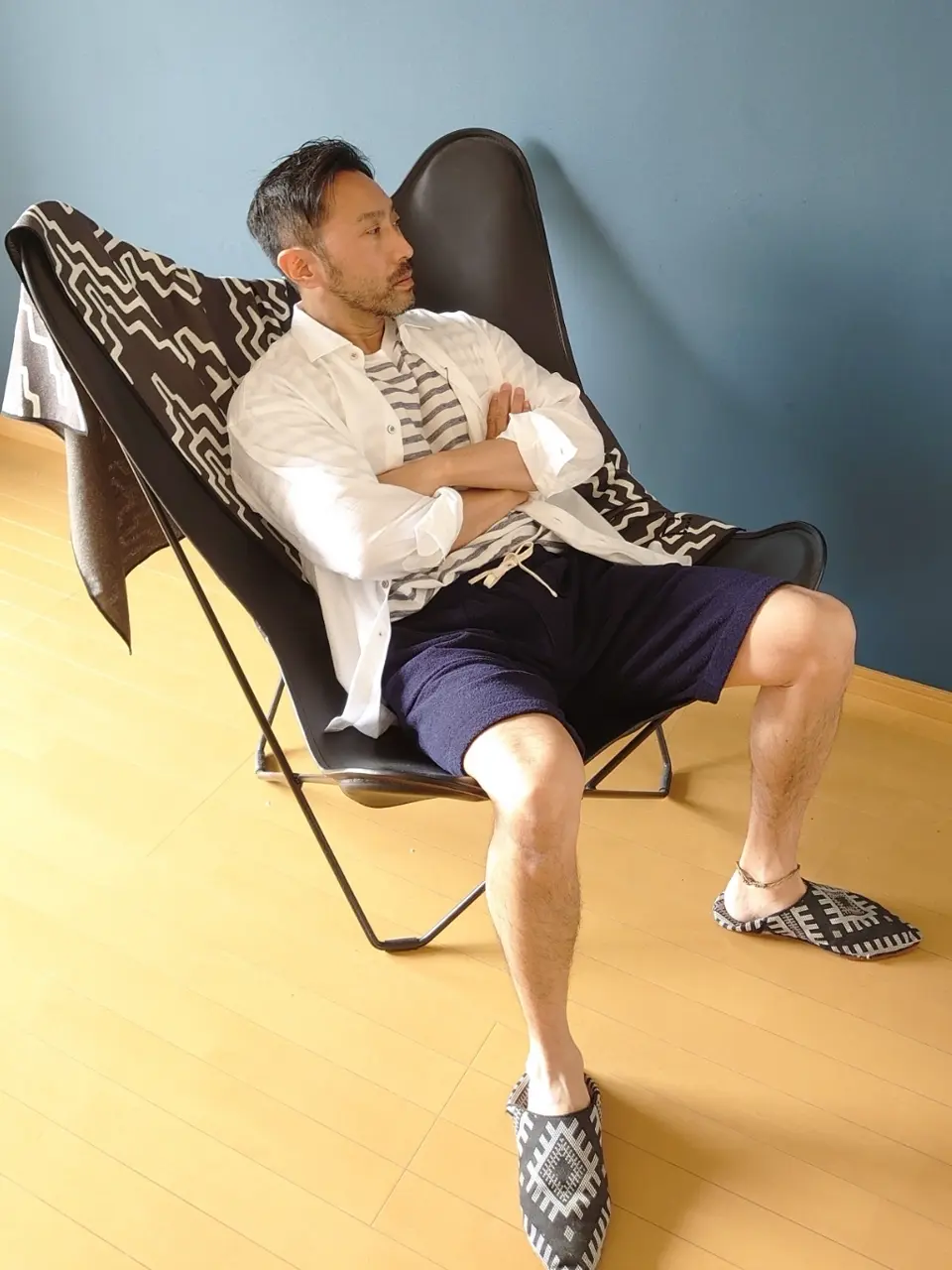 JOSEPH ABBOUD 安東 コーディネート画像