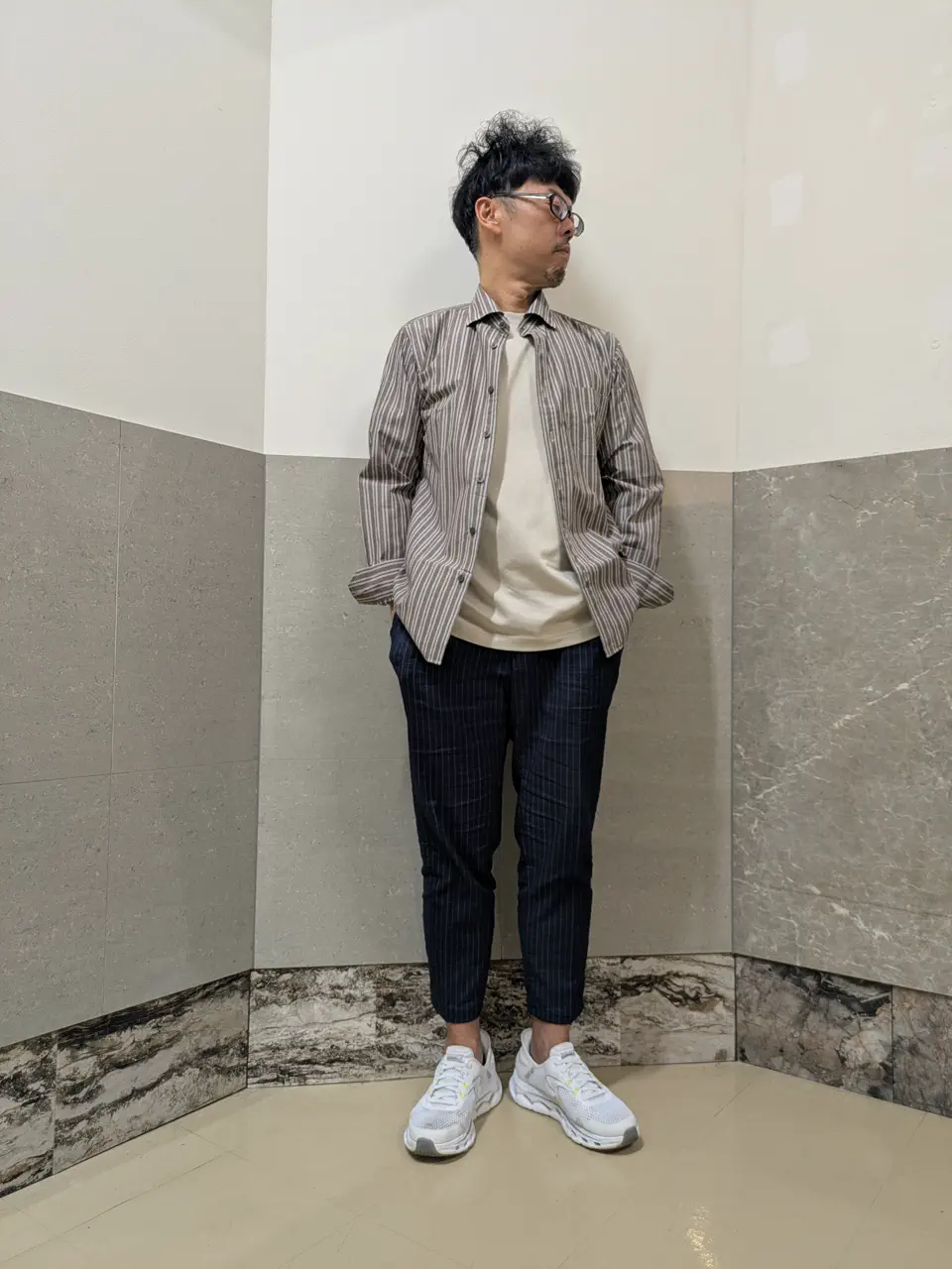 JOSEPH ABBOUD 橋場 コーディネート画像