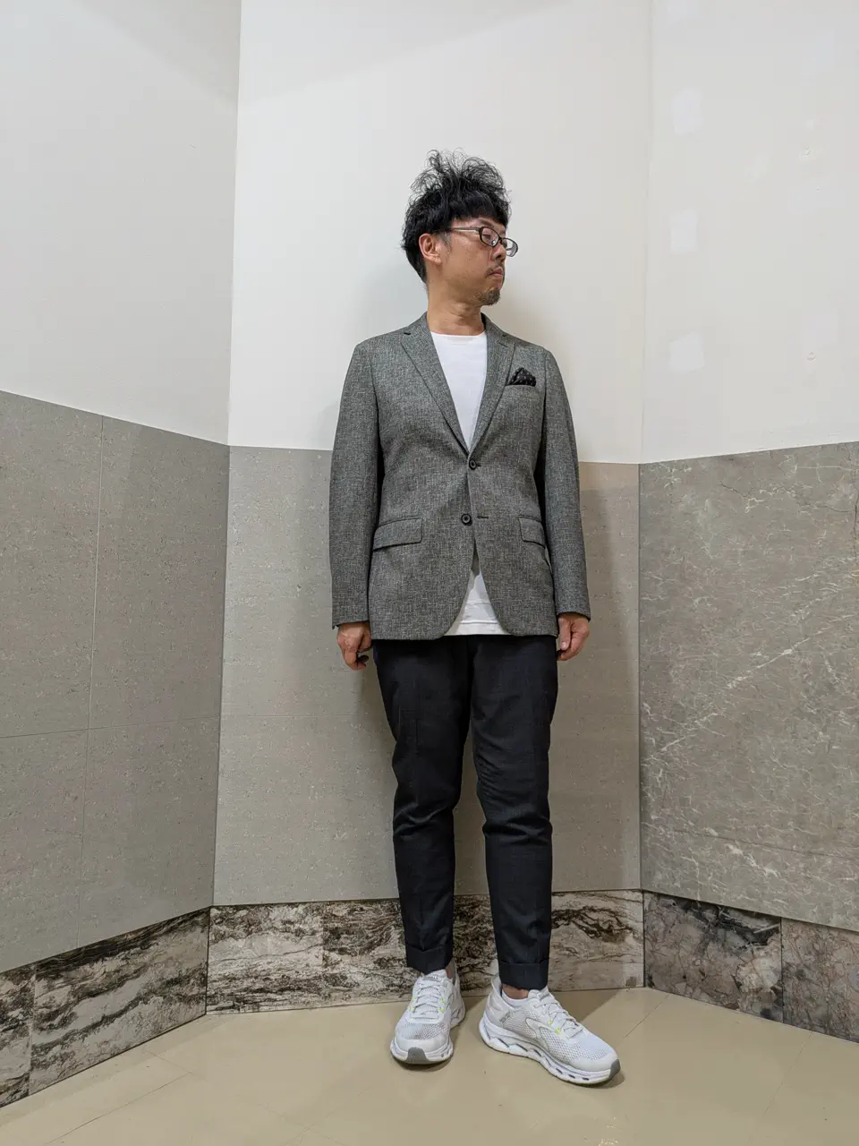 JOSEPH ABBOUD 橋場 コーディネート画像