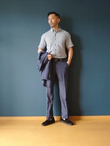 JOSEPH ABBOUD 安東 コーディネート画像