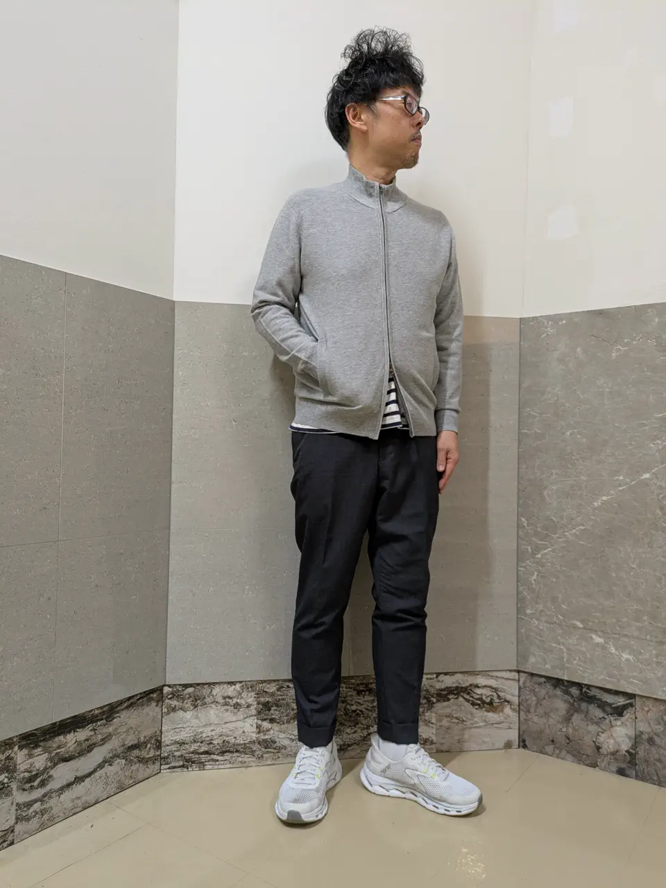 JOSEPH ABBOUD 橋場 コーディネート画像