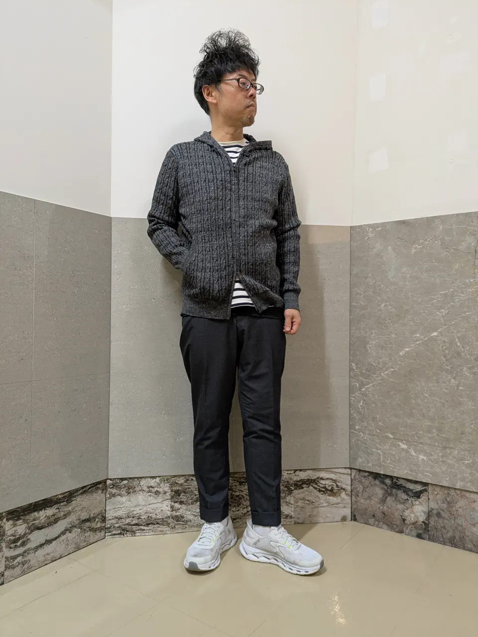 JOSEPH ABBOUD 橋場 コーディネート画像