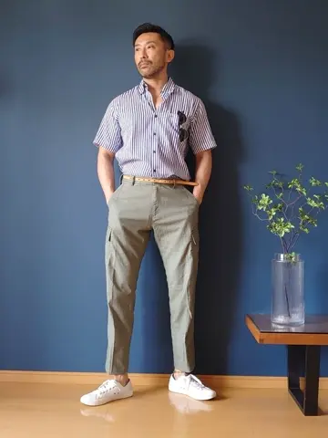 JOSEPH ABBOUD 安東 コーディネート画像