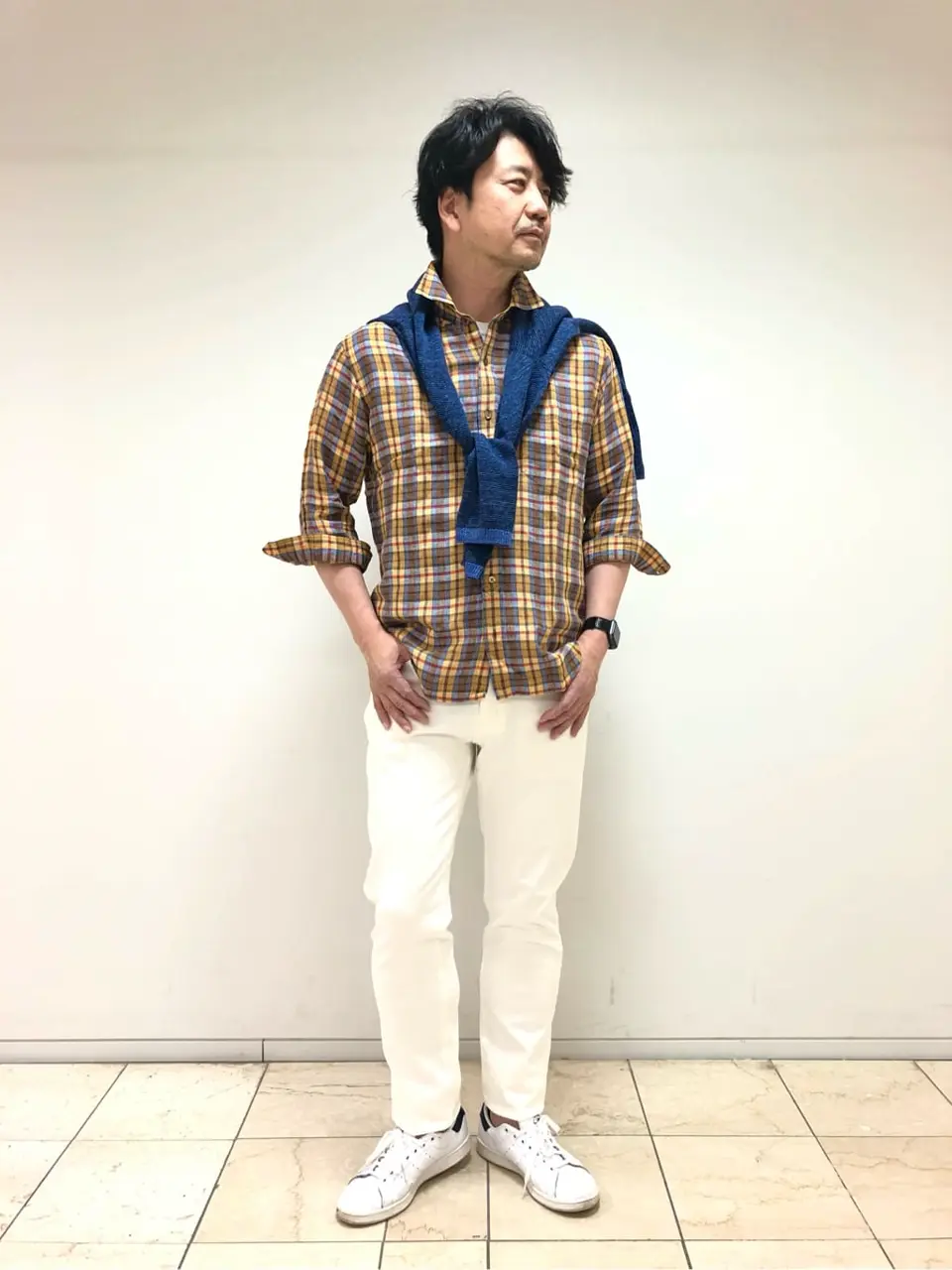 JOSEPH ABBOUD 植岡 コーディネート画像